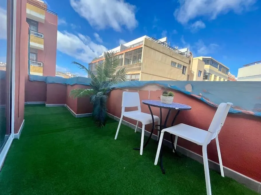 New Attic With Terrace And Air Conditioning At Las Canteras Beach Parking Optional Las Palmas de Gran Canaria 0*,  Spain