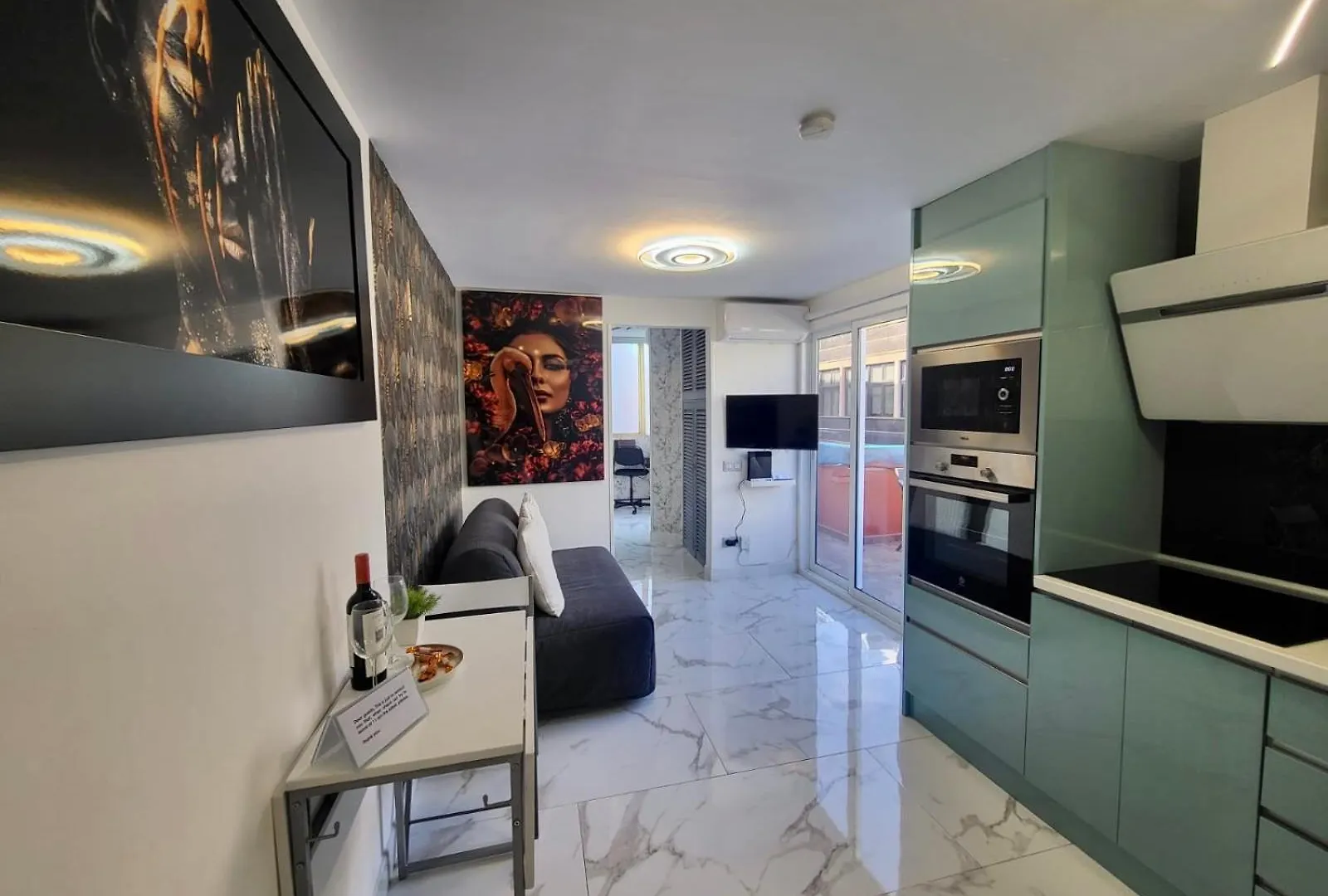 New Attic With Terrace And Air Conditioning At Las Canteras Beach Parking Optional Las Palmas de Gran Canaria Spain