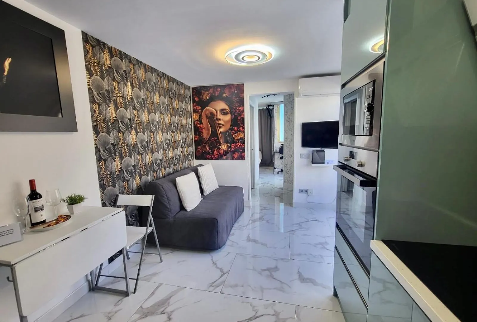 New Attic With Terrace And Air Conditioning At Las Canteras Beach Parking Optional Las Palmas de Gran Canaria